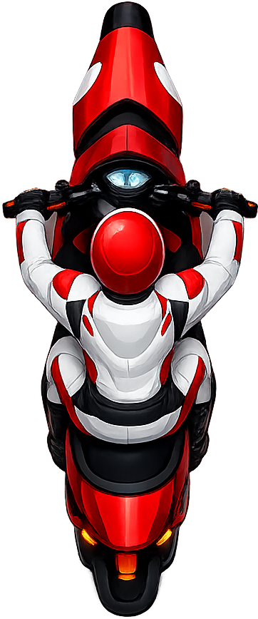 Arjun (Leader) Motorcycle Ride Marker
